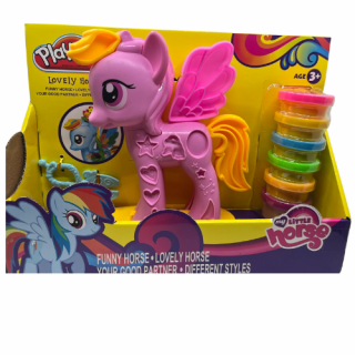 Play-Doh  My Little Horse ozdob si svého poníka Barva: Růžová