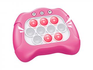 QuickPush - Elektronická POP IT hra Barva: Tmavě růžová