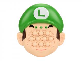 QuickPush - Elektronická POP IT hra Super Mario Varianta: Super Luigi