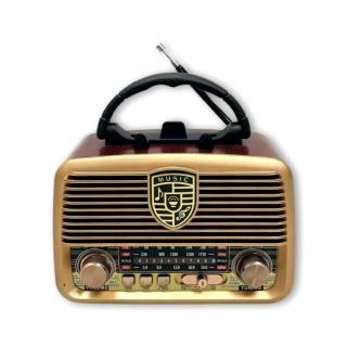 SolarMusic Vintage bluetooth radio & reproduktor