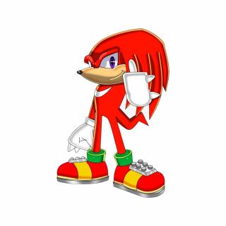 Sonic the Hedgehog svítící plyšová čepice s pohyblivýma ušima Postavička: Knuckles