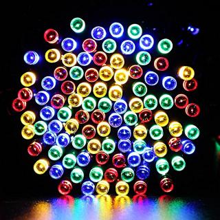 Vánoční 100 LED osvětlení - 8 metrů, 5 barev Barva: Barevná