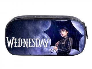 Wednesday - Školní penál 22 cm Varianta: Wednesday s deštníkem