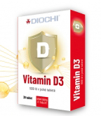 Diochi Vitamín D3, 30 tbl