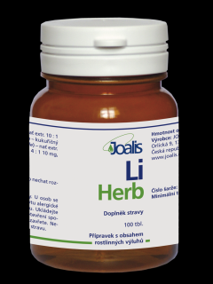 Joalis LiHerb, 100 tbl.