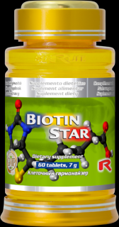 Starlife BIOTIN STAR, 60 tbl