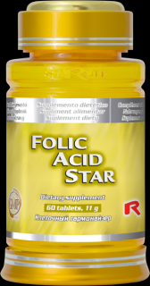 Starlife FOLIC ACID STAR, 60 tbl