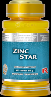 ZINC STAR, 60 tbl (DOPLNĚK STRAVY)