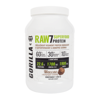 GORILLA RAW7 Superfood Protein 456 g - rostlinný protein