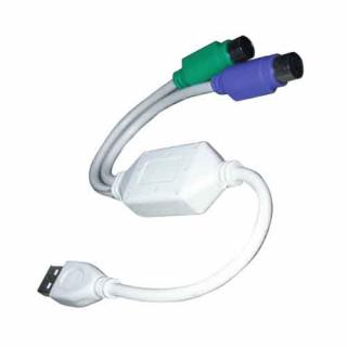 Adaptér USB - 2x PS2