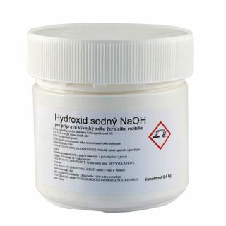 Hydroxid sodný NaOH Hmotnost: 400 g