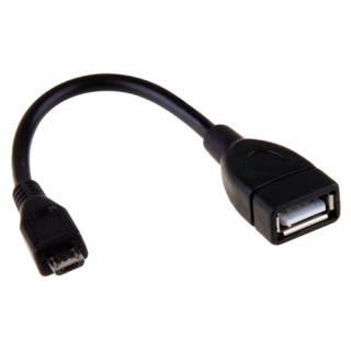 Kabel USB 2.0 A - micro B OTG 15cm