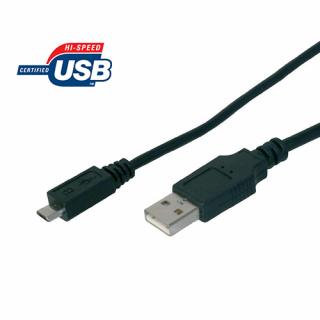 Kabel USB 2.0 - microUSB A-B 1m