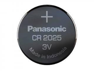 Knoflíková baterie CR2025 Panasonic Počet v balení: 2 ks