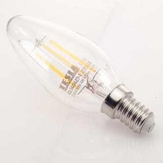 LED žárovka E14 4,2W 230V 470lm FILAMENT RETRO Barva: 2700K (teplá bílá)