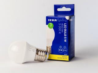 LED žárovka E27 5W 230V 450lm miniglobe | KONDIK.cz Barva: 3000K (teplá bílá)