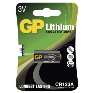 Lithiová baterie CR123A GP
