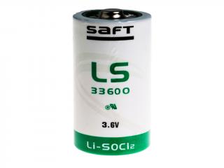 Lithiová baterie LS 33600 STD 3,6V/17000mAh SAFT