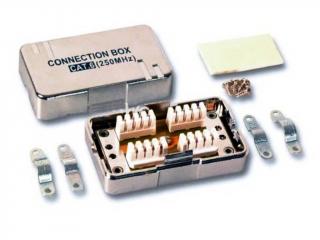 Propojovací box pro kabely Cat.6 narážecí kovový