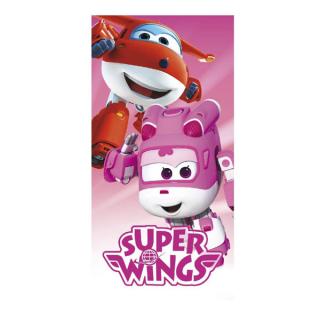 CERDA Osuška Super Wings pink  Bavlna - Froté, 70/140 cm