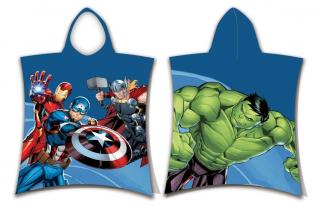 JERRY FABRICS Pončo Avengers Hero  Bavlna - Froté, 50/115 cm