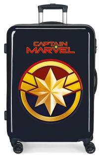 JOUMMABAGS Cestovní kufr ABS Captain Marvel  ABS plast, 68 cm