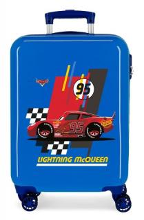 JOUMMABAGS Cestovní kufr ABS Cars Lightning McQueen Blue  ABS plast, 55 cm
