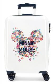 JOUMMABAGS Cestovní kufr ABS Minnie Sunny Day Flowers Blue  ABS plast, 55 cm