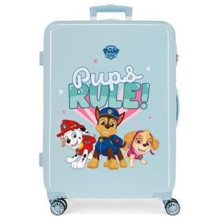JOUMMABAGS Cestovní kufr ABS Paw Patrol Pups rule  ABS plast, 68 cm