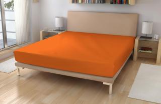 Polášek prostěradlo froté exklusive oranžové 180x200