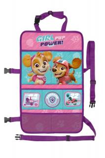 SEVEN Autokapsář Paw Patrol Girls Polyester, 58x36 cm