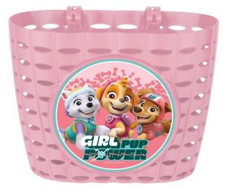 SEVEN Košík na kolo Paw Patrol Girl Plast, 1x20x14,5x13 cm