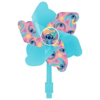 SEVEN Větrník na dětské kolo Lilo and Stitch Plast a Polyester, Průměr vrtule 17 cm