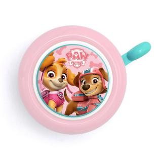 SEVEN Zvonek na kolo Paw Patrol Girls Kov, Plast, průměr 5 cm