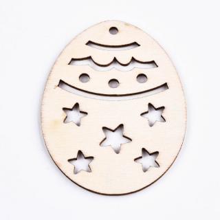 Dřevěná velikonoční dekorace - vejce