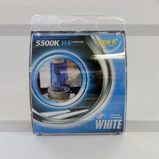AKCE - Autožárovky H4 Super white, 55W, sada 2ks