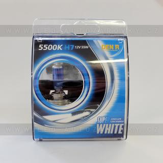 AKCE - Autožárovky H7 Super white, 55W, sada 2ks