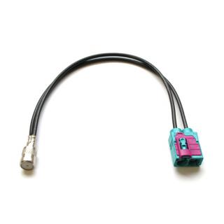 Anténní adaptér - dvojitá FAKRA-ISO - VW/Škoda/Seat/Audi (AA-806 FI)
