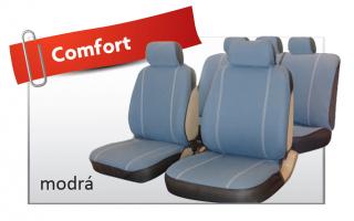 Autopotahy do auta - Comfort, barva modrá