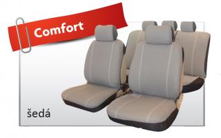 Autopotahy do auta - Comfort, barva šedá