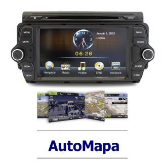 Autorádio multimediální s NAVIGACÍ a OS WinCE pro KIA CEED (2013)
