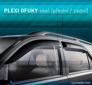 Deflektory na okna VW Passat B3/4, 5D, r.v.88-96, sedan +zadní