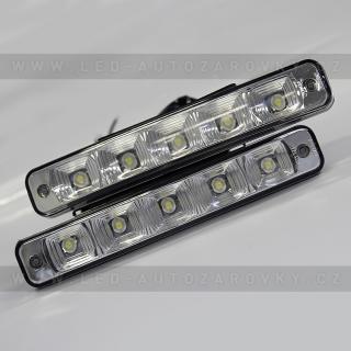 Diodová světla pro denní svícení 5 LED (5W), 83091