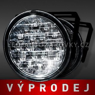 Diodová světla pro denní svícení kulatá DRL 9R - homologovaná !