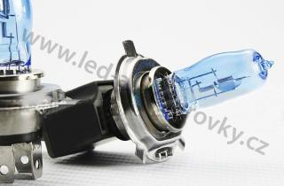 HOD autožárovky H4 5500K, 12V 90/100W + ZDARMA keramické patice s kabeláží!