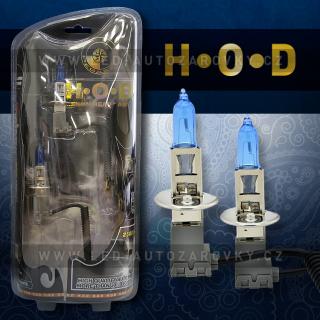 HOD žárovky H1 5500K, 12V, 55W, 2ks + ZDARMA keramické kabely - doporučujeme!