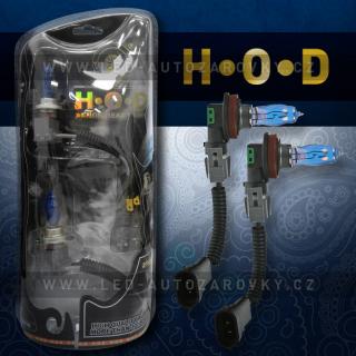 HOD žárovky H7 5500K, 12V 55W,  2ks + ZDARMA keramické kabely - doporučujeme!