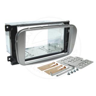 Instalační sada autorádia 2DIN-FORD Mondeo/Focus/C/S-MAX/Galaxy (2006-&gt;)- stříb.