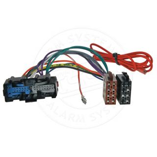 ISO adaptér autorádia pro vozy GENERAL MOTORS - všechny modely (2006-&gt;)