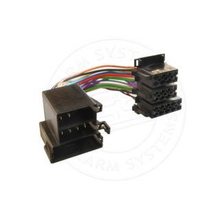 ISO adaptér autorádia pro vozy OPEL - pro modely -&gt;2004 (10PIN ISO/Mini ISO)